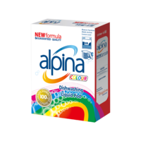 alpina洗碗凝珠彩条版纸盒装